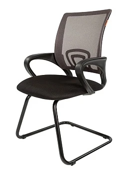 Кресло Chairman 696V (ткань TW черная/сетка серая)