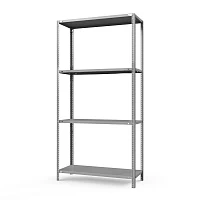 Стеллаж металлический ТС120 (1500х700х300)/4
