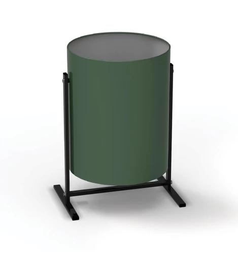Урна разборная Титан УРТ-25 (зелёная)