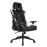 Игровое кресло Бюрократ Zombie Viking 5 Aero (экокожа черно-белая)
